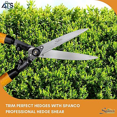 SPANCO HEDGE SHEAR WITH WOODEN HANDLE SHS-8