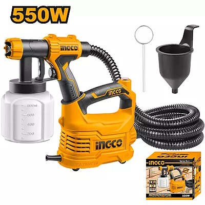 INGCO HVLP Spray Gun SPG5008 (550W) INGCO HVLP Spray Gun SPG5008 (550W)