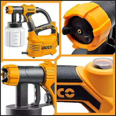 INGCO HVLP Spray Gun SPG5008 (550W) INGCO HVLP Spray Gun SPG5008 (550W)