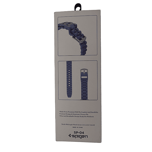 Spigen Watch Strap (Blue) – Comfortable Replacement Band | Durable & Stylish Design