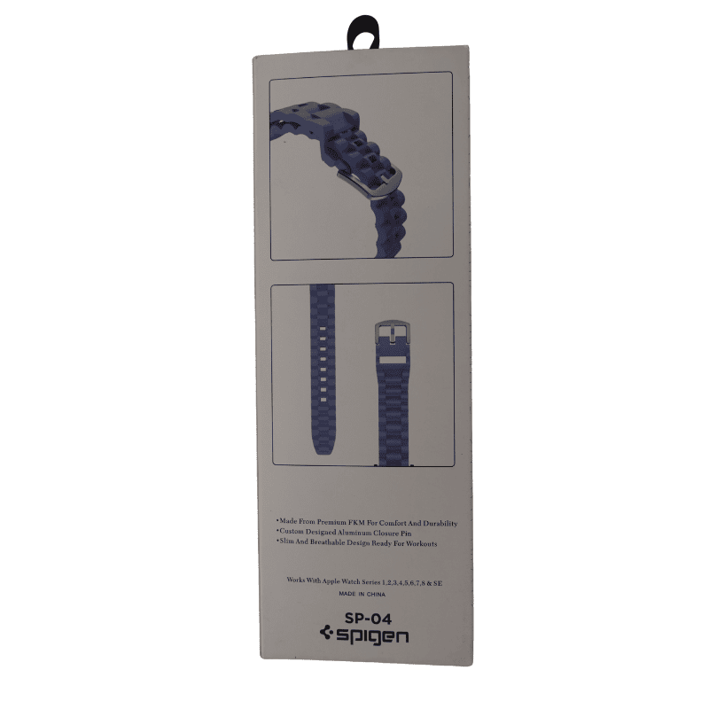 Spigen Watch Strap (Blue) – Comfortable Replacement Band | Durable & Stylish Design