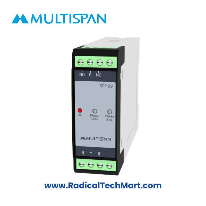 Multispan SPP-99 Single Phase Protection Device – Compact Voltage Monitoring Timer