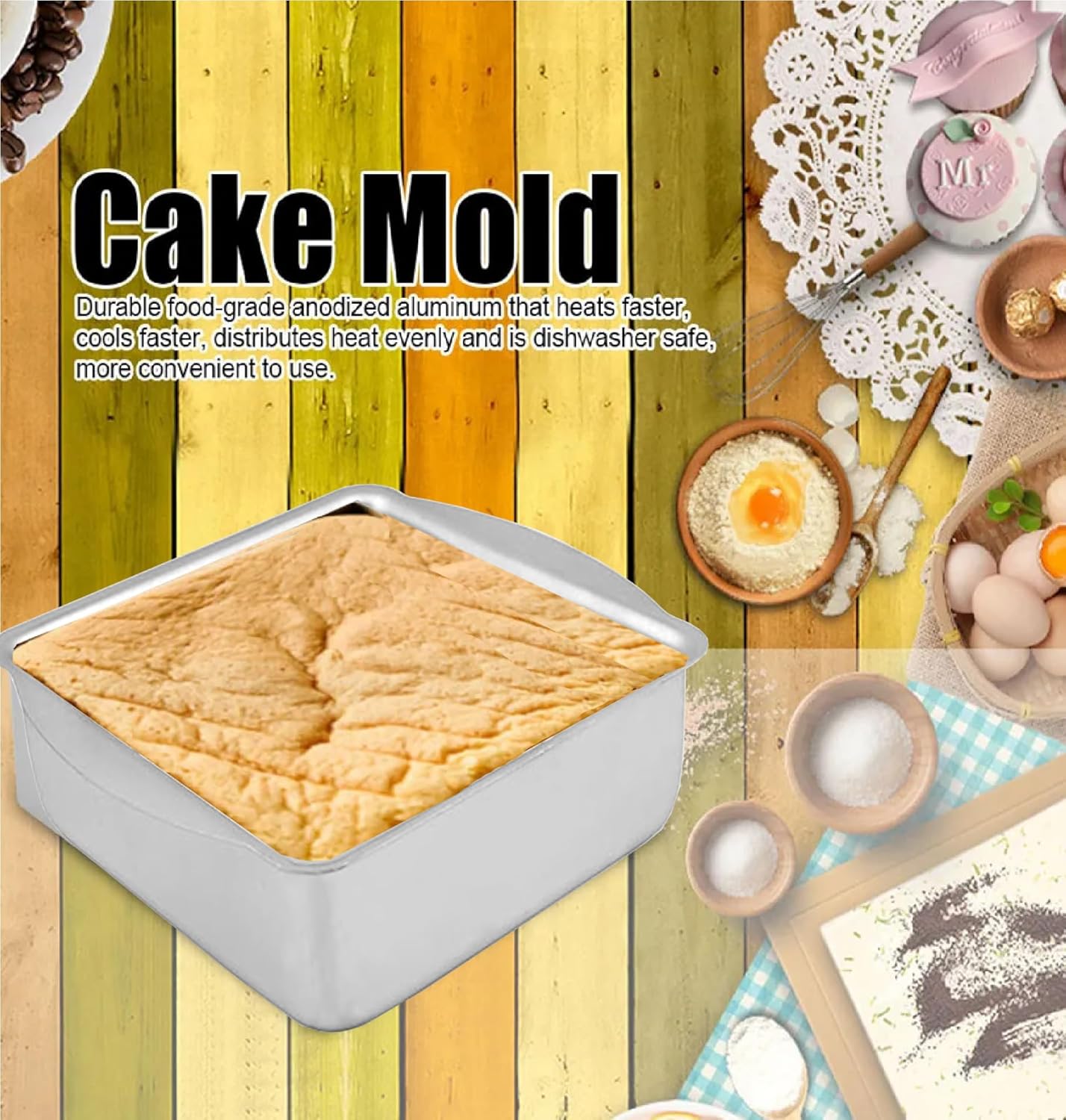 Aluminium Cake Moulds