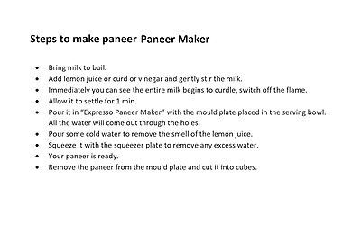 Granny Kitchen Stainless Steel Square Paneer Maker 250 ml