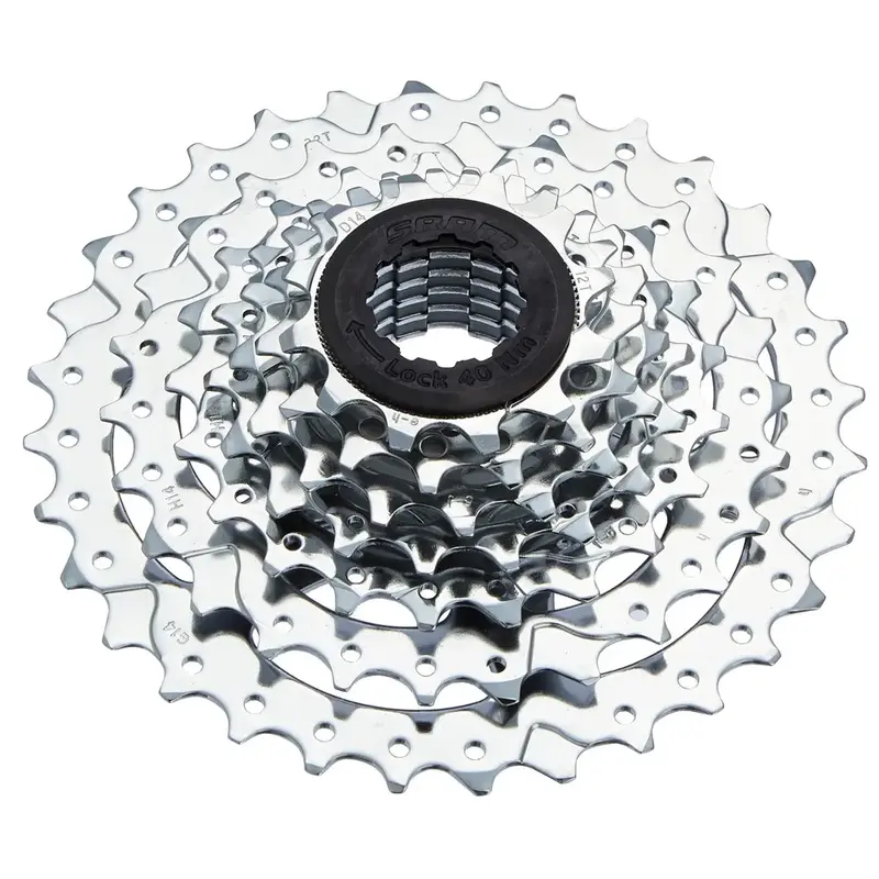 SRAM PG-730 CASSETTE 7 SPEED 12-32T (SILVER)