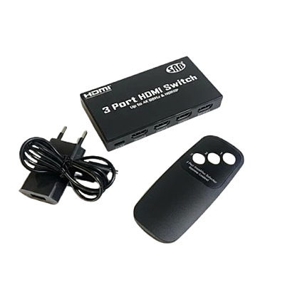 SRB HDMI SWITCHER 3 IN 1 OUT SRB-301HS