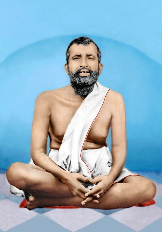 Sri Ramakrishna Meditation Photo