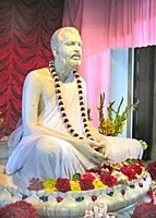 Sri Ramakrishna - Belur Math Statue sideview - photo
