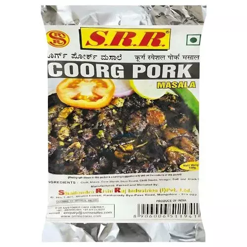 SRR Coorg Pork Masala- 100g