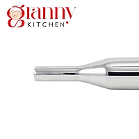 Granny Kitchen Stainless Steel Belan (Rolling Pin) | Heavy Duty & Rust-Resistant