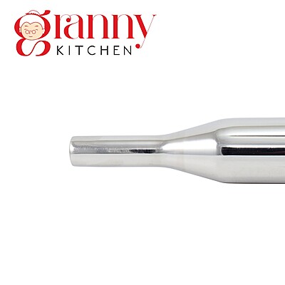 Granny Kitchen Stainless Steel Belan (Rolling Pin) | Heavy Duty & Rust-Resistant