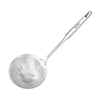 Onions Kitchen Slotted Serving Skimmer Spoon Stainless Steel Colander with Large Bowl,