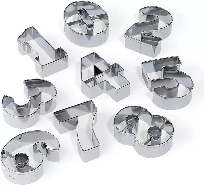 SS Number Shape Cutter