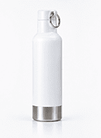 SS Hot & Cold Bottle White