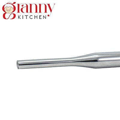 Granny Kitchen Stainless Steel Belan (Rolling Pin) | Heavy Duty & Rust-Resistant