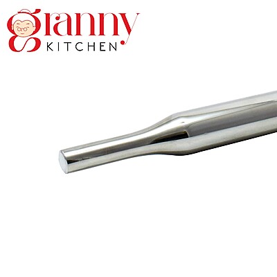 Granny Kitchen Stainless Steel Belan (Rolling Pin) | Heavy Duty & Rust-Resistant