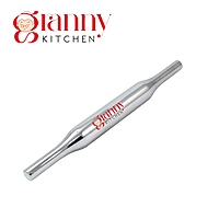 Granny Kitchen Stainless Steel Belan (Rolling Pin) | Heavy Duty & Rust-Resistant