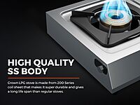 Indane Surya Gas Stove 2 Burner