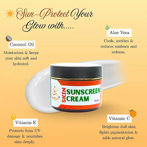 Harsha Naturals - Sun Screen Cream