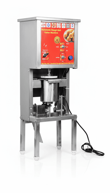 Automatic Dough Ball Cutter Machine - Stainless Steel
