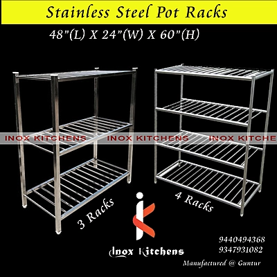 SS Pot Racks