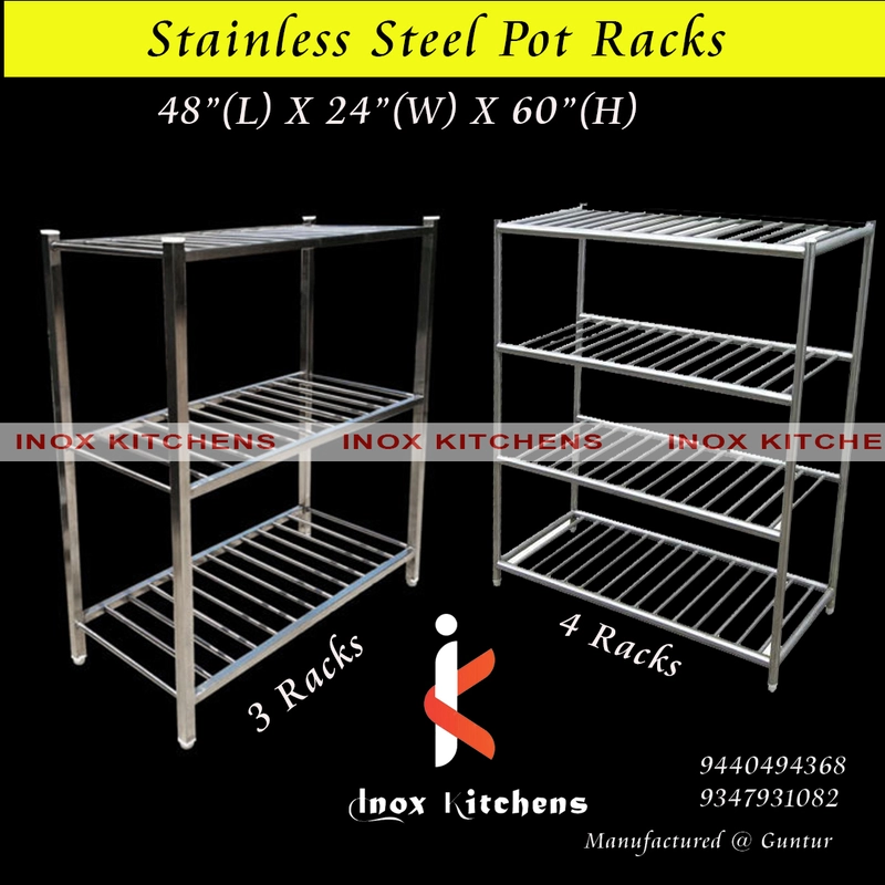 SS Pot Racks