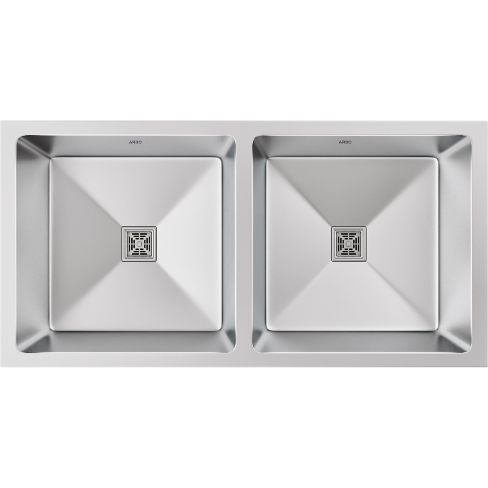 S.S. 304 Double Bowl Kitchen Sink