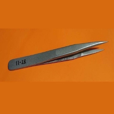 ST-11 Stainless Steel Precision Tweezer for Mobile Phone Repair ST-11 Stainless Steel Precision Tweezer for Mobile Phone Repair