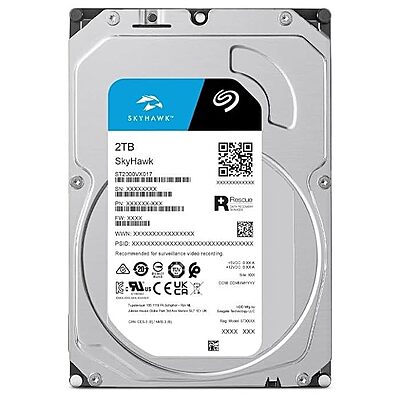 Seagate 2TB Skyhawk Hard Disk ST2000VX017 Seagate 2TB Skyhawk Hard Disk ST2000VX017