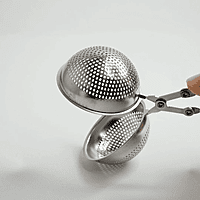 ST20 Round Ball Infuser with Handle, Hard Mesh
