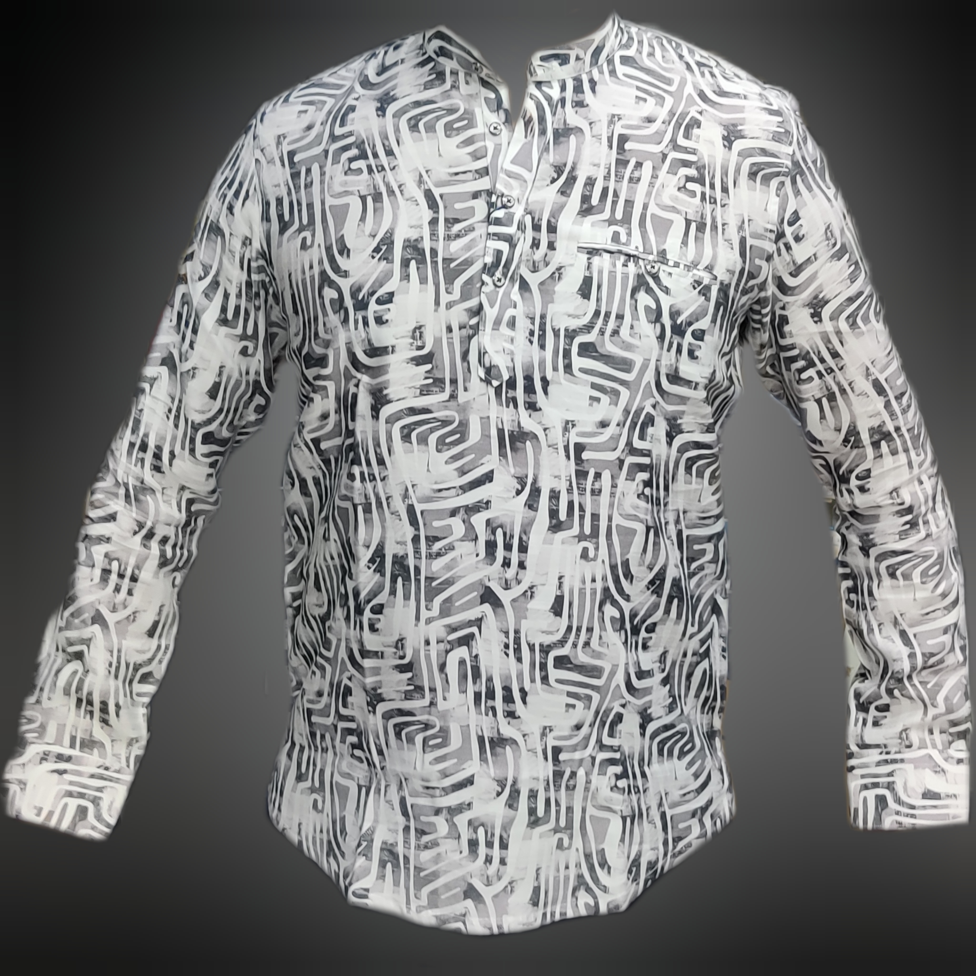 Printed Cotton Kurta