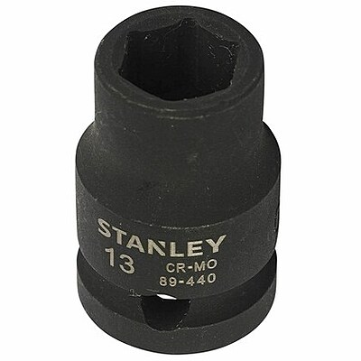 STMT89440-8B STANLEY 1/2" IMPACT SOCKET 13MM STMT89440-8B STANLEY 1/2" IMPACT SOCKET 13MM