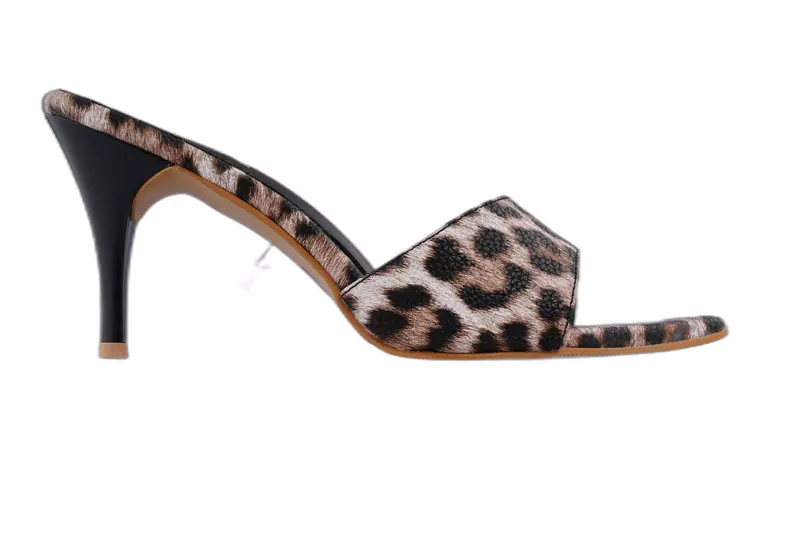 STYLISH Animal Print Mule Slipper