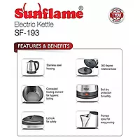 SUN FLAME ELECTRIC KETTLE SF 193
