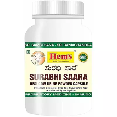 SURABHI SAARA – Desi Cow Urine Powder Capsule