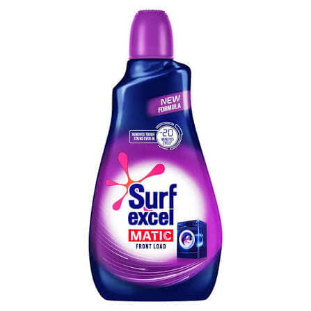 Surf Excel Matic Front Load Liquid Detergent Pouch (1L)
