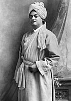 Swami Vivekananda Oakland February 1900 (Side view)