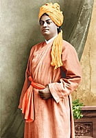 Swami Vivekananda Oakland February 1900 (Side view)