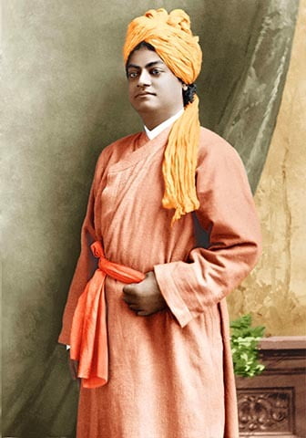 Swami Vivekananda Oakland February 1900 (Side view)