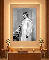 [PP] Swami Vivekananda - London (December 1896) - Standing (Sideview)