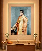 [PP] Swami Vivekananda - London (December 1896) - Standing (Sideview)