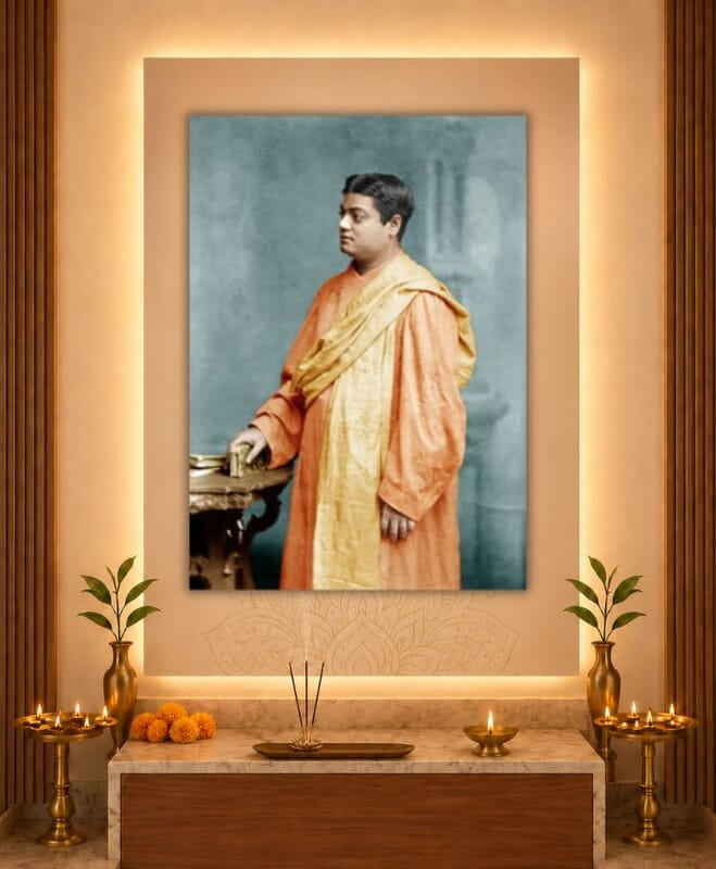 [PP] Swami Vivekananda - London (December 1896) - Standing (Sideview)