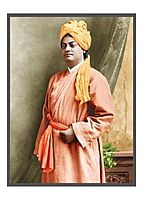 Swami Vivekananda Oakland February 1900 (Side view)