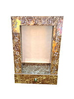 3D Corian Shiv Parivar Mandir With WPC Pillar 3D Corian Shiv Parivar Mandir With WPC Pillar