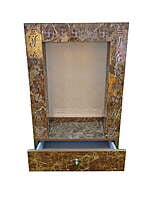 3D Corian Shiv Parivar Mandir With WPC Pillar 3D Corian Shiv Parivar Mandir With WPC Pillar