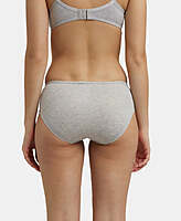 Jockey High Coverage Super Combed Cotton Elastane Stretch Hipster With Concealed Waistband and StayFresh Treatment SW 02