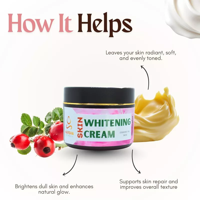 Harsha Naturals Skin Whitening Cream - 50 gm