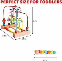 Two-in-One Early Education Set Bead Maze Toy
