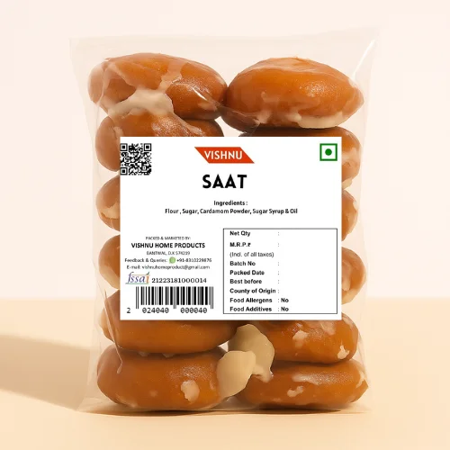 Vishnu Special Mangalore Saat- 8pcs