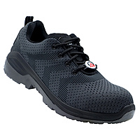 ACME Safety Shoe | Composite Toe |Upper Synergy Proflex Black | Grey Water repellent | Midsole - Polyurethane | Model: VELO